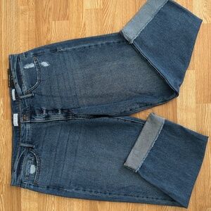 Sofia Vergara Beatrix Relaxed Boyfriend Mid-Rise Ankle  Jeans, Size 16, NEW, nwt